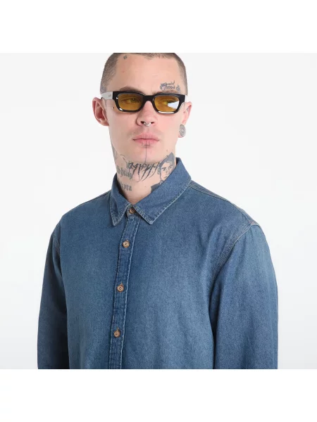 Дънкова риза Dickies синьо