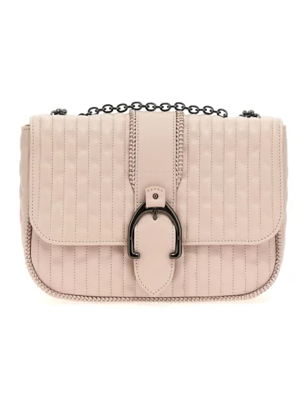 Torebka hobo Longchamp pikowana różowa