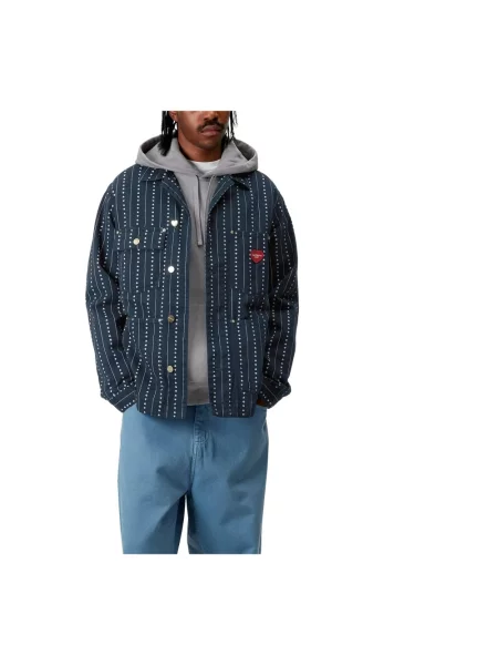 Kurtka Carhartt Wip niebieska