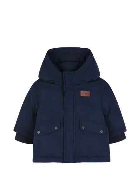 Parka dziecięca Timberland niebieska