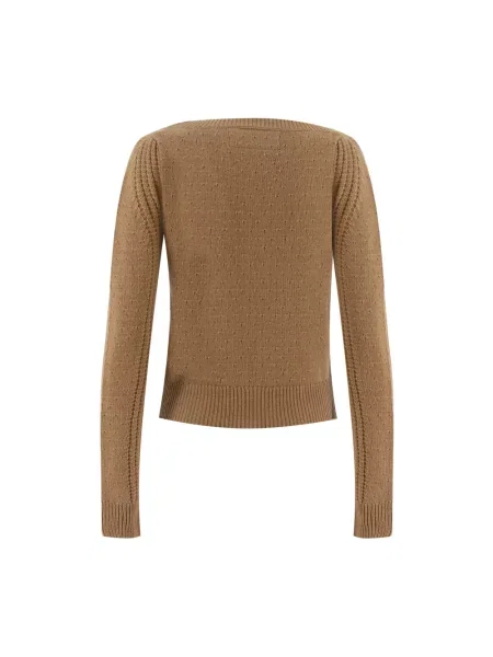 Sweter Ermanno Scervino brązowy