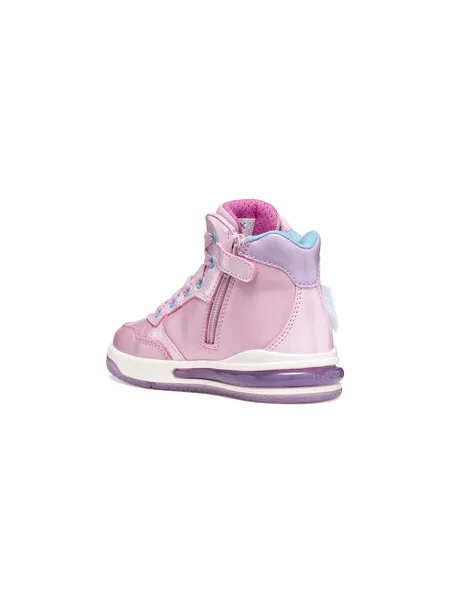 Sneakersy Geox J Sketlite Girl D Světle růžová