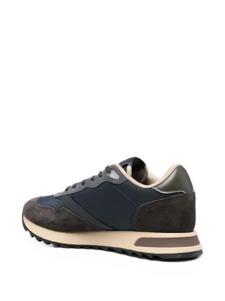 Sneakerși Blauer din piele albastru