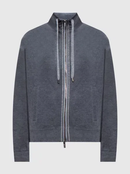 Спортивна куртка з ланцюжком моніль Peserico сіра