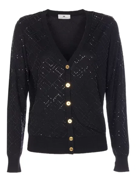 Cardigan Elisabetta Franchi negru