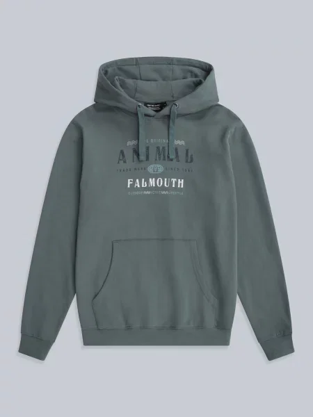 River Falmouth męska bluza z kapturem Green zielona