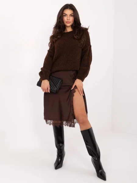 Pulover Italy Moda negru
