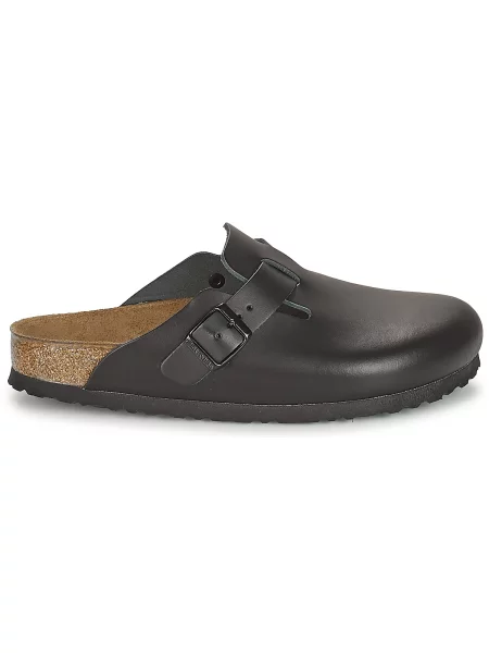 Kožne natikače Birkenstock crna