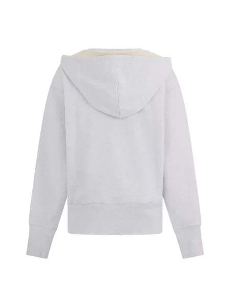 Bluza z kapturem Maison Margiela z kapturem szara