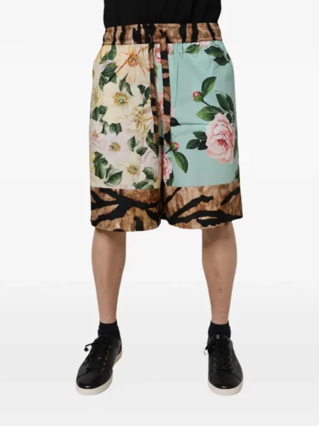 Pantaloni scurți Dolce & Gabbana cu model floral cu imagine