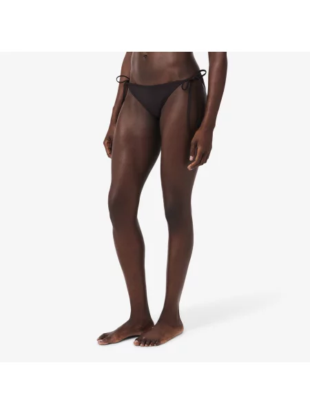Lacoste Dół Od Bikini Ciemnobrązowy brązowy