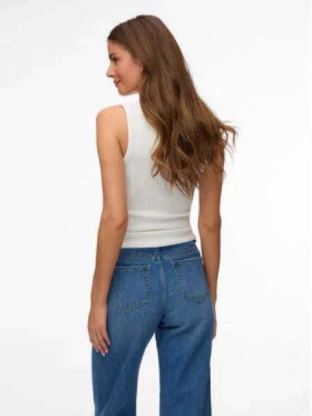 Vero Moda Marškinėliai Chole balta