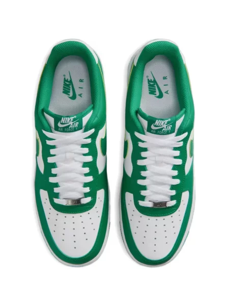 Маратонки Nike Air Force 1 с автограф зелено