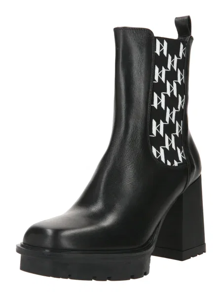 Chelsea boots Karl Lagerfeld biela