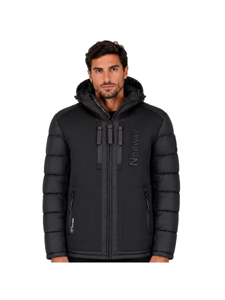 Turystyczna kurtka GEOGRAPHICAL NORWAY BEACHWOOD NO CONSTRAST… czarna