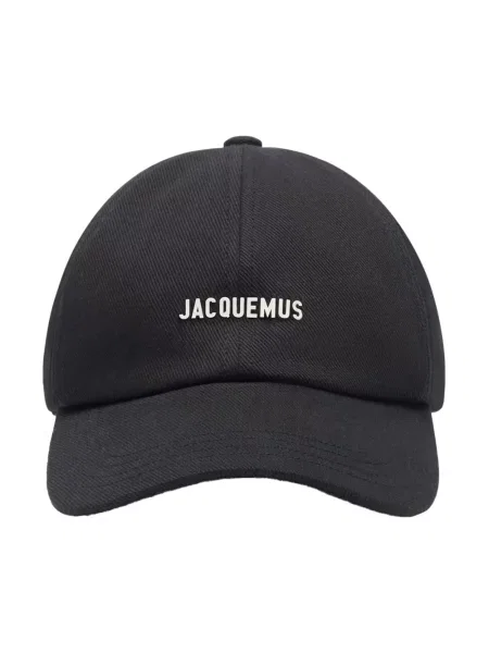 Czapka z daszkiem Jacquemus z logo czarna