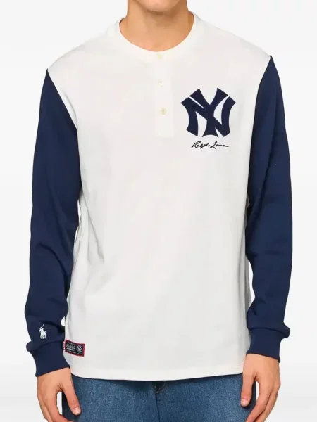 Pruhované pletené polotričko Polo Ralph Lauren bílé