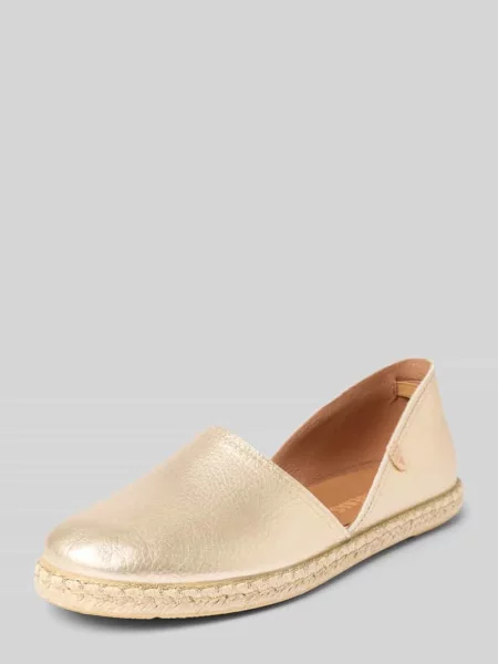 Espadryle w wyglądzie metalizowanym model CARMEN' Verbenas