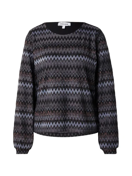 MORE & MORE Bluză albastru deschis / bronz negru