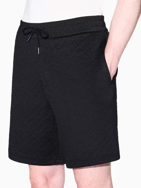 Повседневные шорты Armani Exchange черные