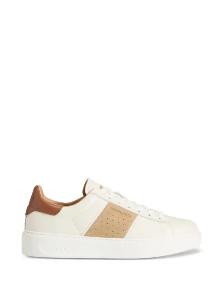 Sneakerși Woolrich clasici alb