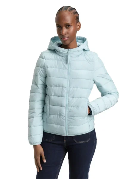 TOM TAILOR DENIM Geacă de primăvară-toamnă deschis albastru