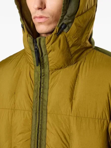 Πουπουλένιο μπουφάν Stone Island πέτρες πράσινο