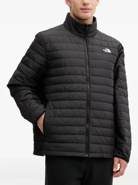 Geacă The North Face cu glugă negru