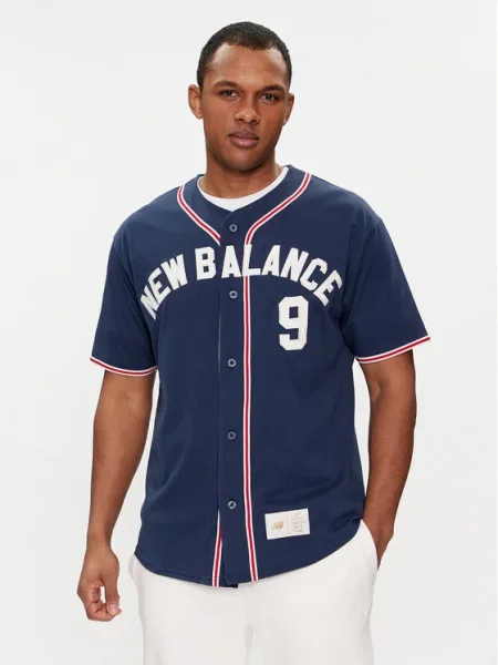 New Balance Риза Greatest Hits тъмносин