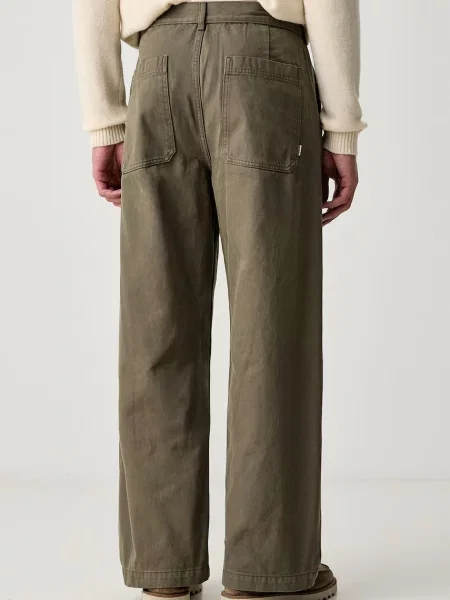 Lindbergh relaxed fit férfi farmer zöld