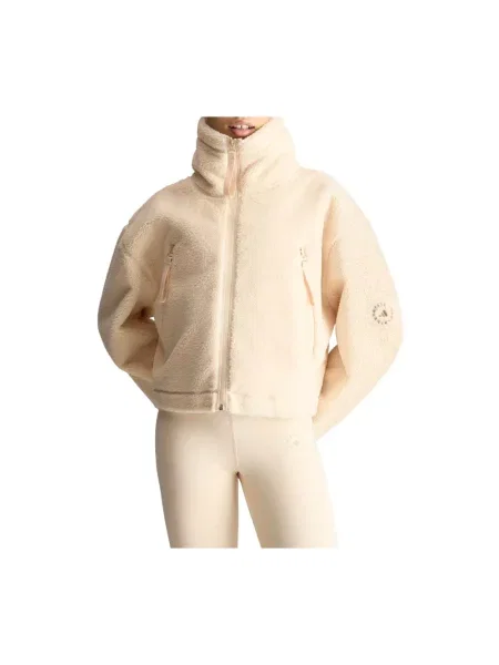 Kurtka Adidas By Stella Mccartney beżowa