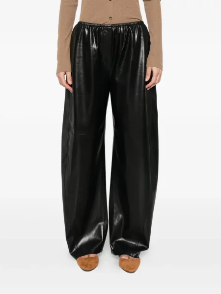 Pantaloni Nanushka negru
