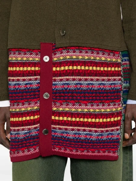 Cardigan Comme Des Garcons Homme Plus verde