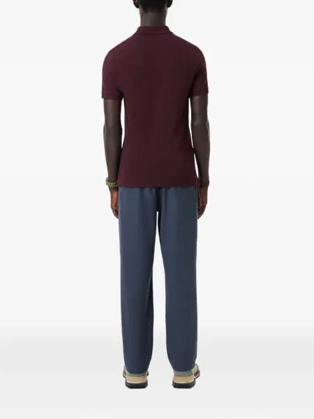 Pantaloni chino Lacoste stretch albastru