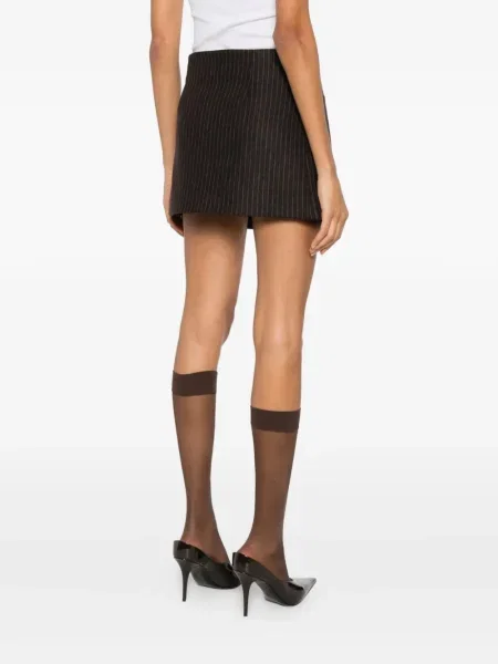 Mini fusta mini Coperni plic mini maro
