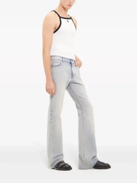 Košile Courrèges s přezkou bílá