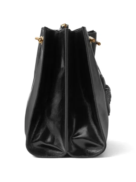 Geantă de mână Versace din piele negru