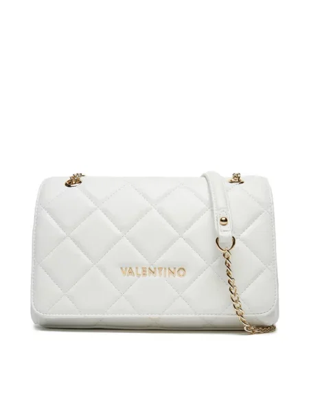 VALENTINO Taška přes rameno Ocarina zlatá bílá