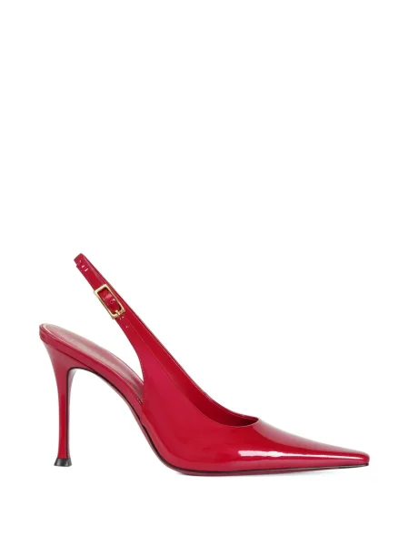 Pantofi cu toc Potamy slingback roșu