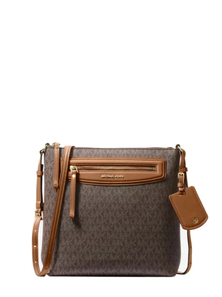 Geantă MICHAEL Michael Kors Jet Set Travel maro