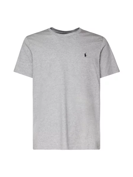 T-shirt z wyhaftowanym logo Polo Ralph Lauren Underwear szare