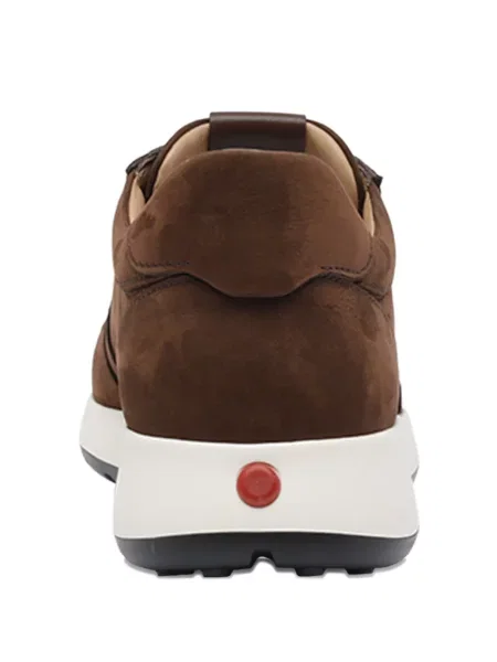 Sneakerși Tod's din piele de căprioară maro