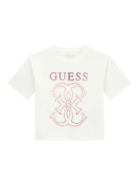 Guess Tricou alb