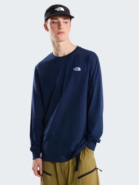Лонгслів The North Face M EVOLUTION SIMPLE DOME REGULA синій