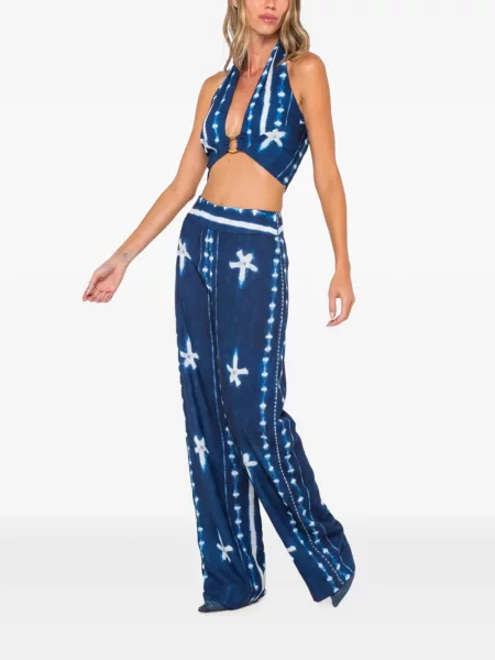 Halter nyakú felső Jbq kék