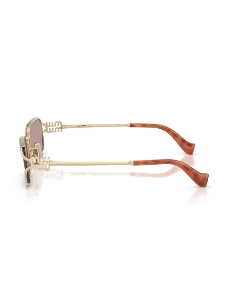 Miu Miu Okulary Przeciwsłoneczne Mu gold