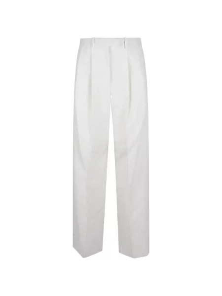 Pantaloni Givenchy de lână alb