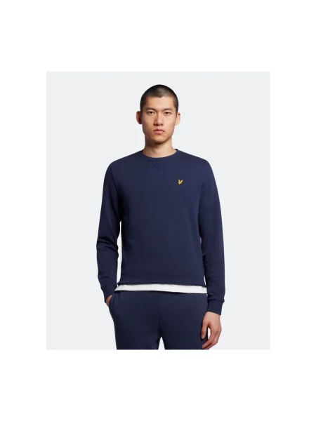 Bluza Lyle & Scott klasyczna niebieska