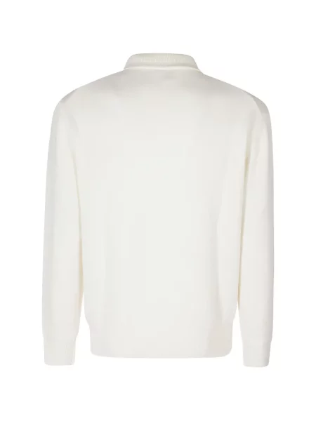 Lung tricou polo Paolo Pecora de lână