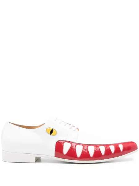 Oxford Walter Van Beirendonck din țesătură twill alb